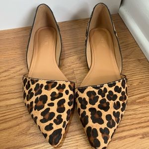 JCrew Leopard Flats